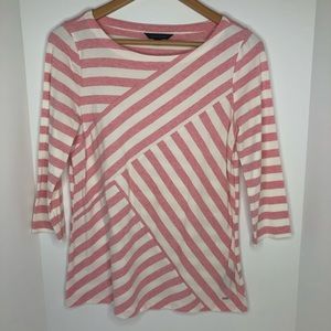 5/$25 🔴 Tommy Hilfiger | striped shirt | size medium